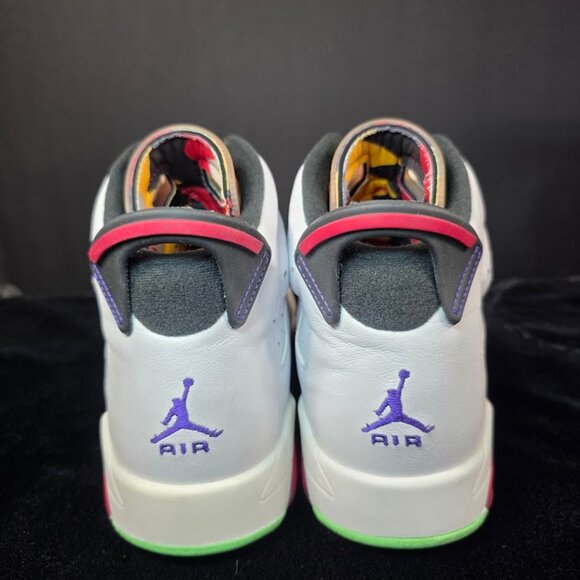 Jordan Youth Air 6 Retro GS 384665 062 Hare - Size 7Y - Picture 6 of 12